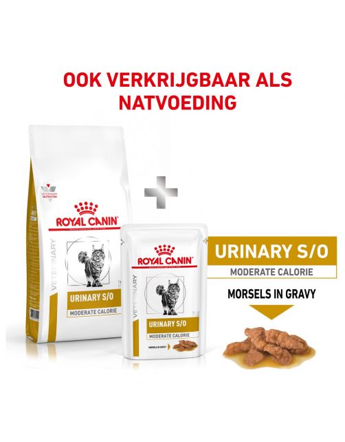 Royal Canin Veterinary Diet Urinary S\/O Moderate Calorie - Kattenvoer