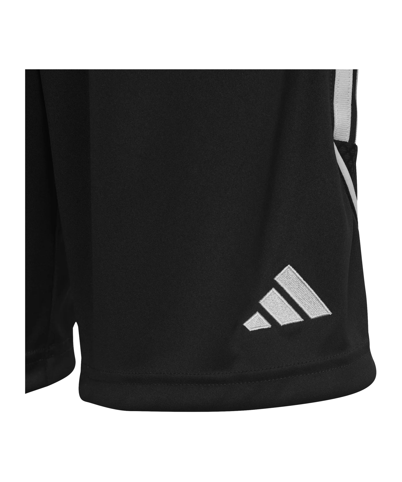 adidas Tiro 23 Short Kids Schwarz Weiss