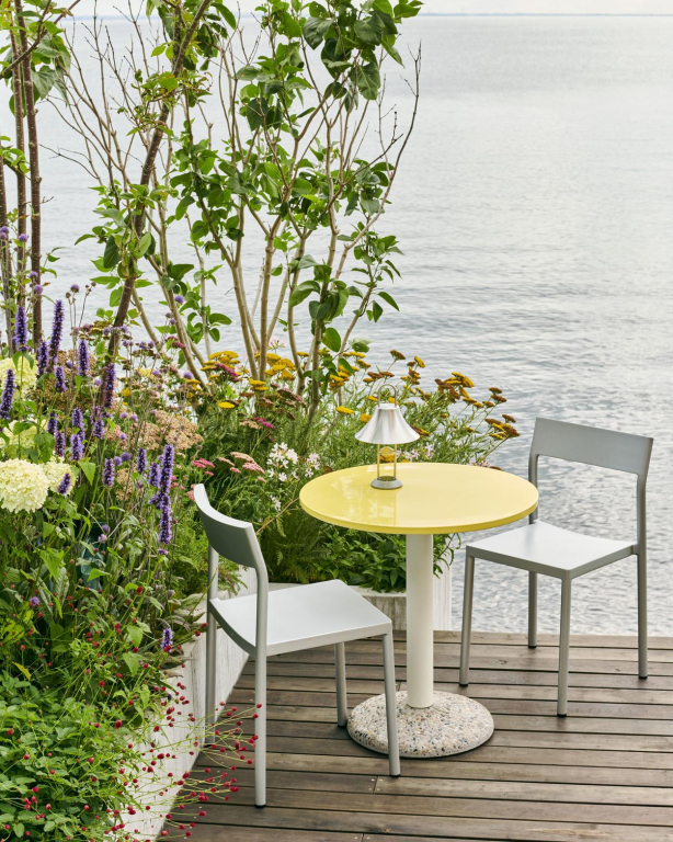 Hay Type tuinstoel Siver Grey