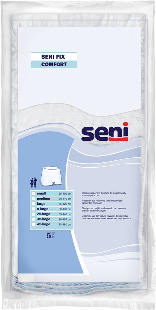 Seni Fix Comfort Netzhosen<br>5 Stück, XXXXL, Hüftumfang 140-180cm
