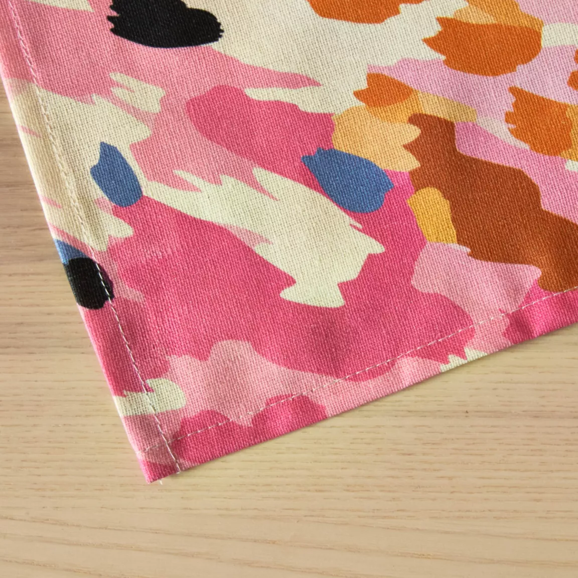 Nappe rectangulaire coton enduit (150 x 250 cm) Mowgli Multicolore