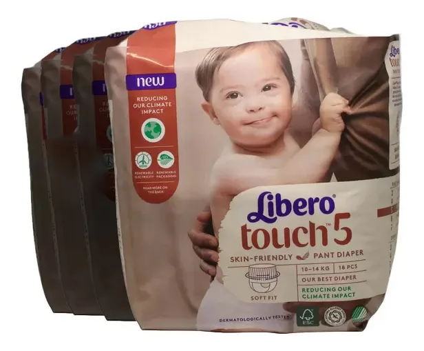 Libero Touch 5 Bukseble - 4 x 18 stk.