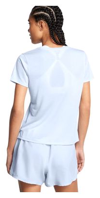 Maillot manches courtes Under Armour Launch Bleu Femme
