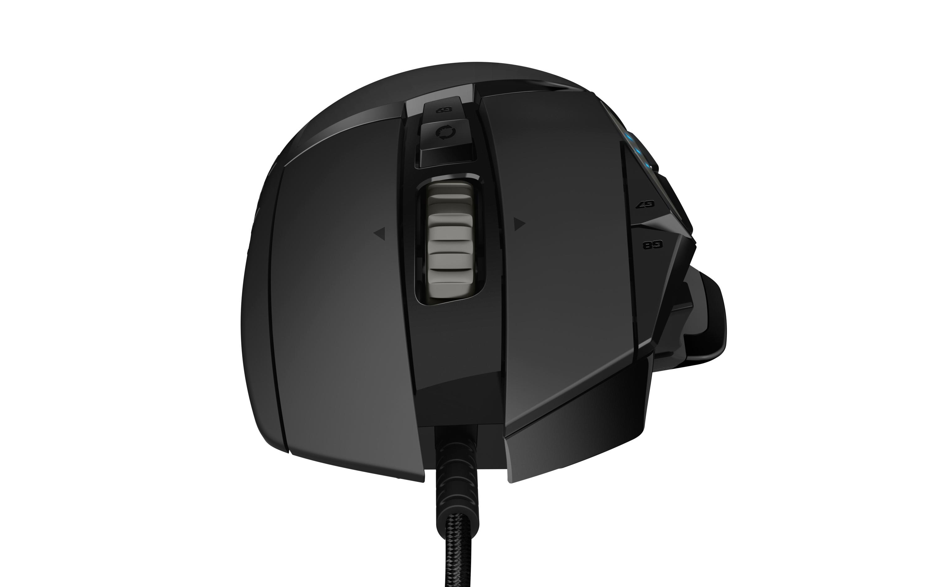 Gaming-Maus G502 HEROHochpräzise Gaming-Maus mit justierbarem Handling und RGB-Beleuchtung