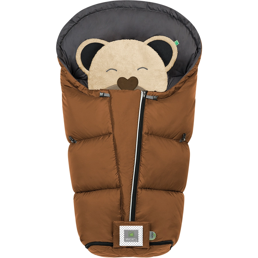 odenwälder Fußsack Mucki® L-cs creamy caramel