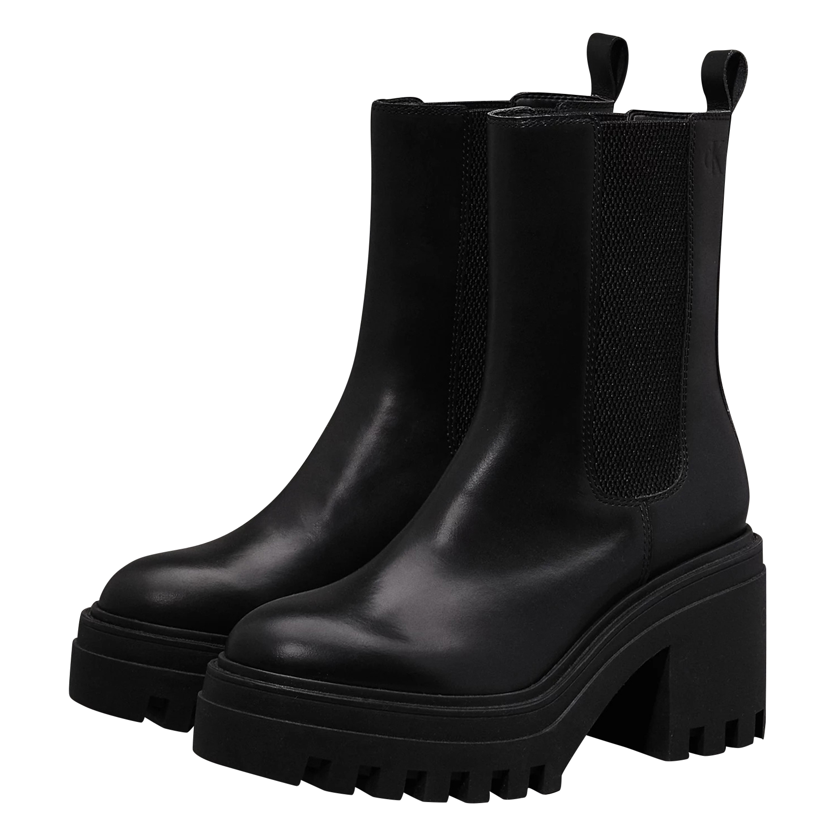 Bottines en cuir | Noir