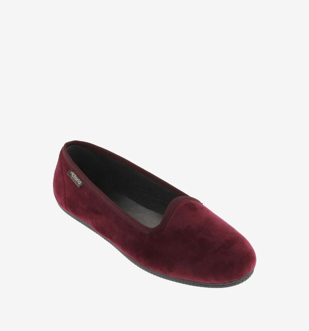 ODA VELVET SLIPPERBURDEOS