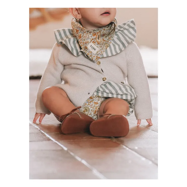 Loir Foulard Alfred Fleuri | Ecru