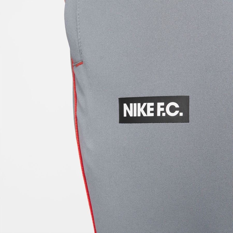 Nike F.C. Bas de Survêtement Dri-FIT Libero - Gris/Rouge/Blanc