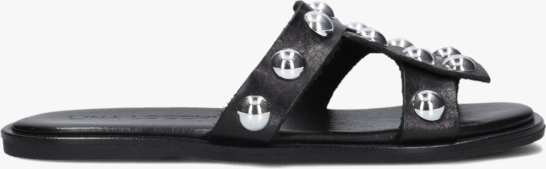 zwarte lina locchi slippers l1132