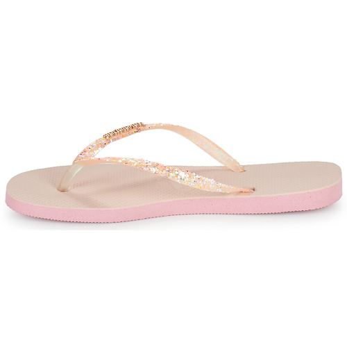 Havaianas - SLIM GLITTER FLOURISH - Rose