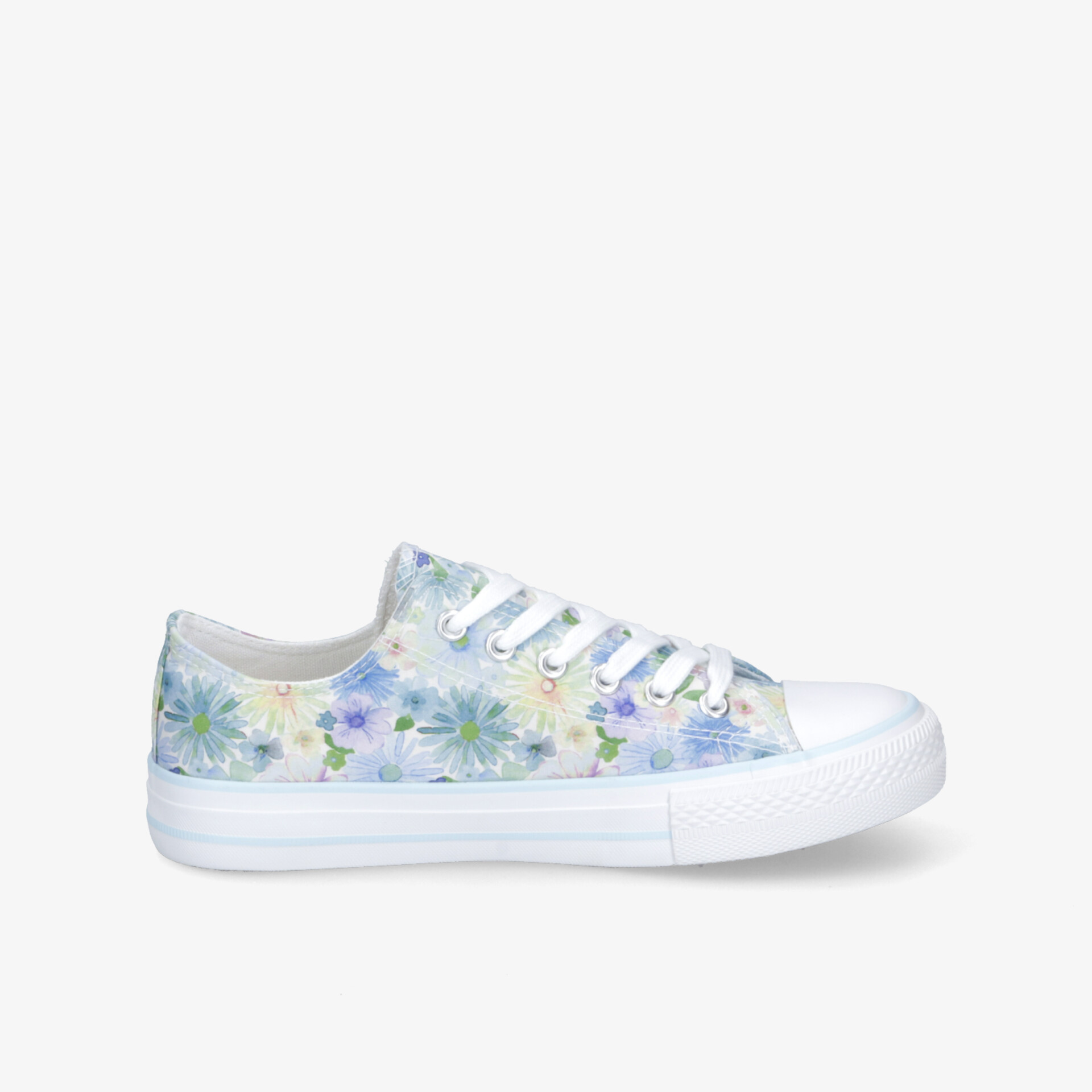 DooDogs Damen Leinenschuhe blau