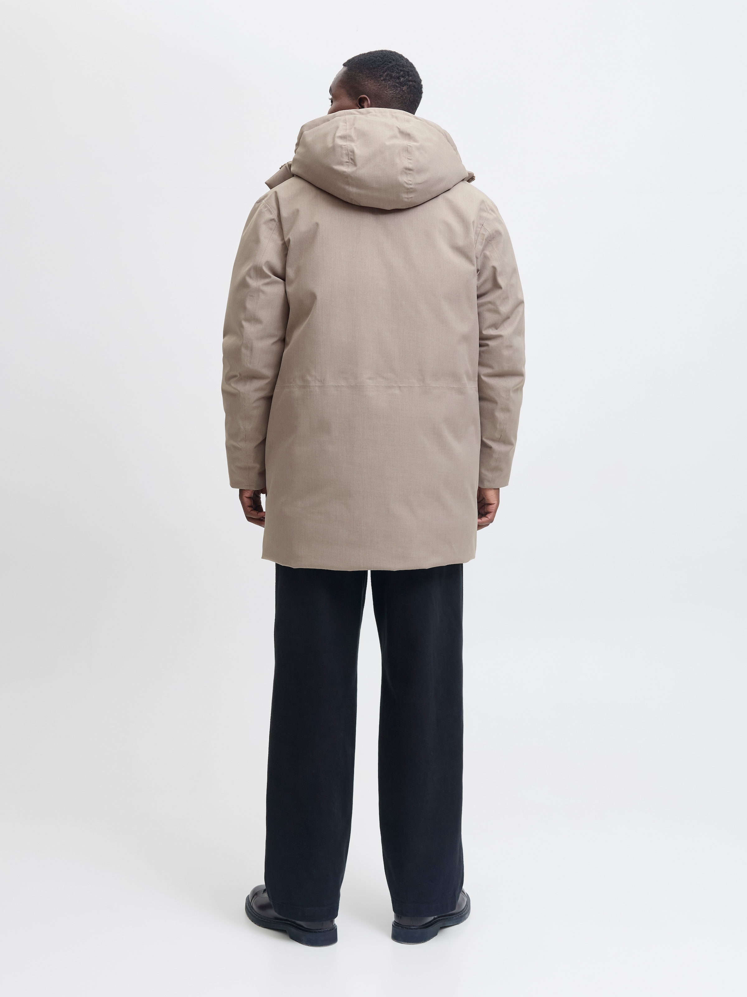 Jack & Jones Parka »JPRCCMOON MELANGE PARKA LN« mit Kapuze