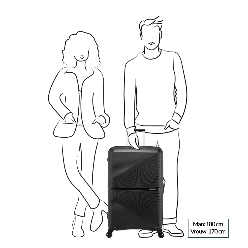 American Tourister Airconic Spinner 77 midnight navy