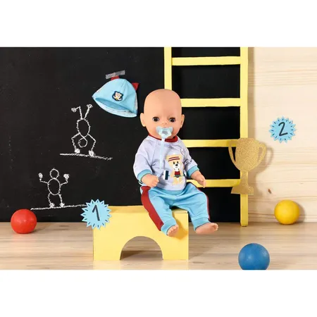 BABY born® Little Sport Outfit blau 36cm