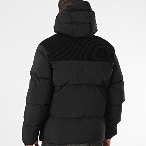 Doudoune Capuche Noir