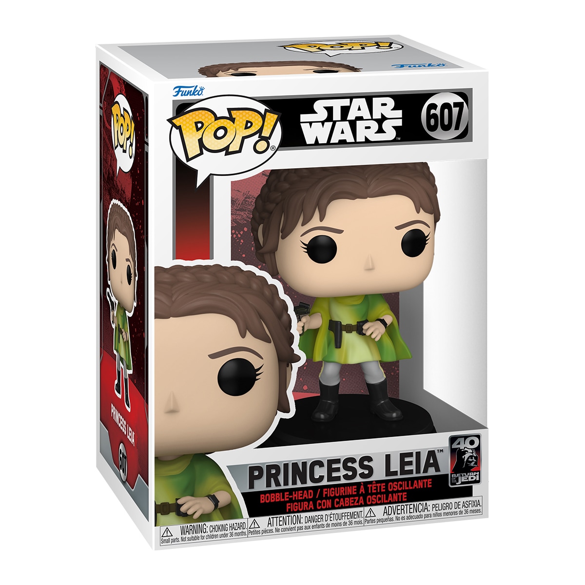 Funko Pop! Vinyl Star Wars RotJ 40th Leia figur