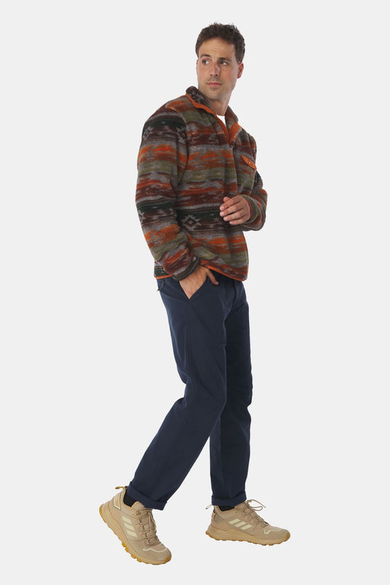 Ayacucho Ayacucho Chalten Printed Snap Button Fleecevest
