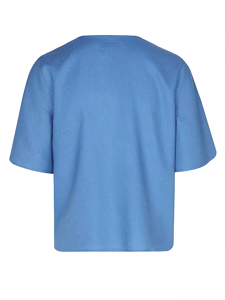 THINKING MU Bluse LIBELULA blau