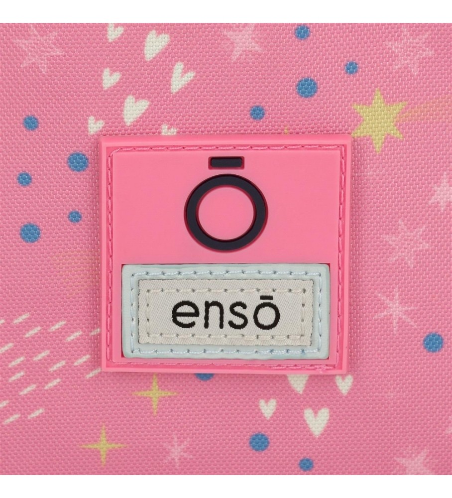 Enso Mochila EnsoDreams come true doble compartimento azul, rosa