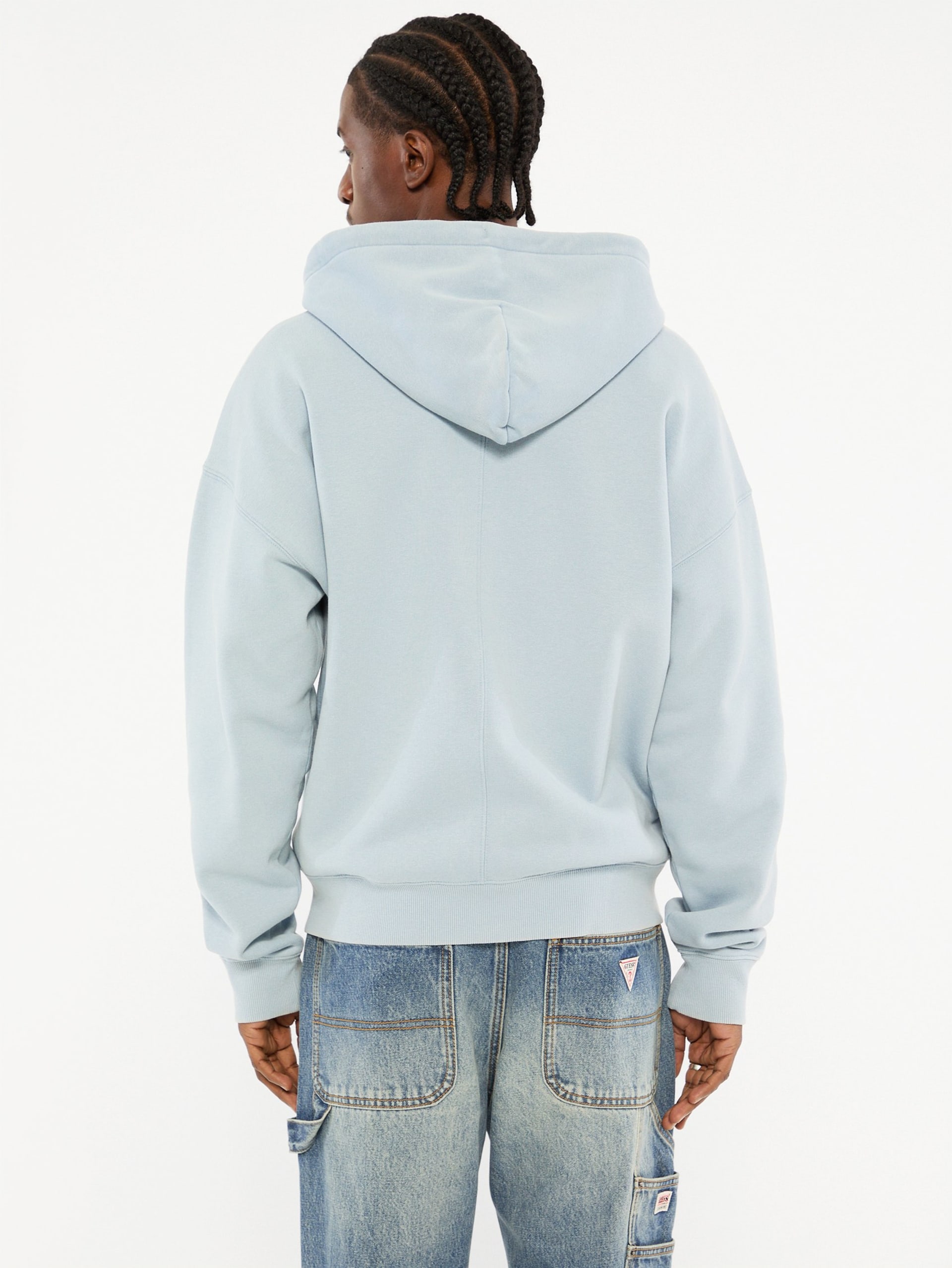 Moletom com zíper frontal GUESS Originals Eco Baker