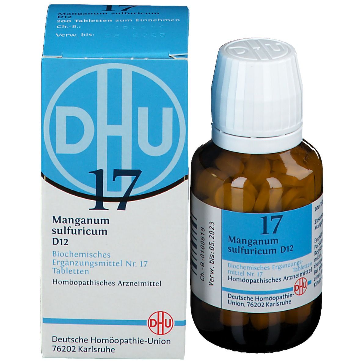 DHU Biochemie 17 Manganum sulfuricum D12