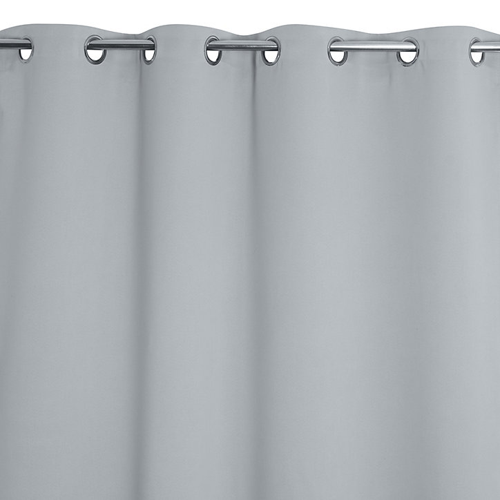Rideau occultant Notte gris clair L.240 x l.135 cm