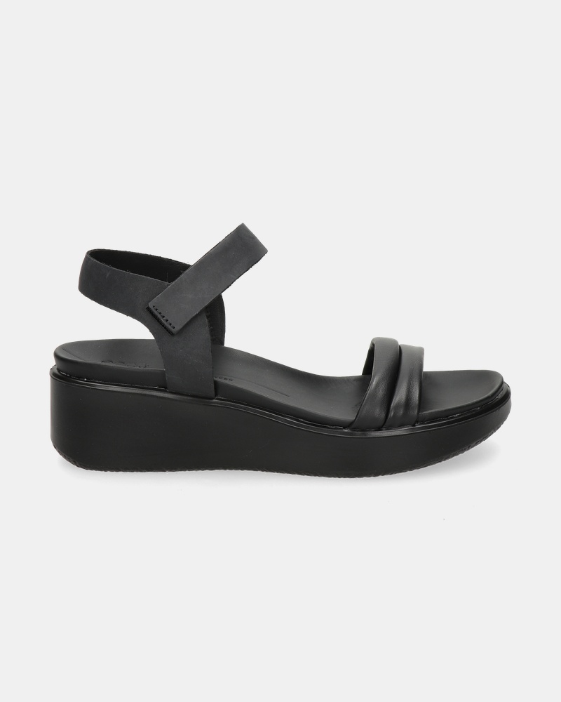 Ecco Flowt Wedge LX Sleehak  - zwart