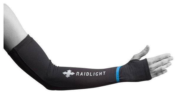 Paire de Manchettes Raidlight Protect   Arm Sleeves Noir Unisex