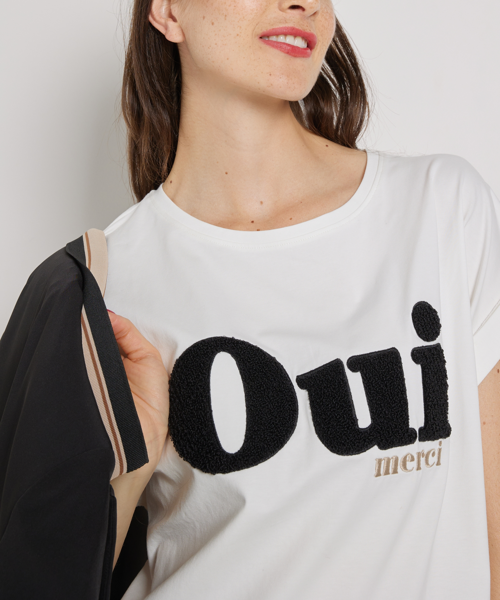 t-shirt boucle oui merci