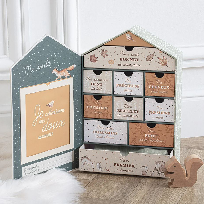 Coffret de naissance Maison - Forêt