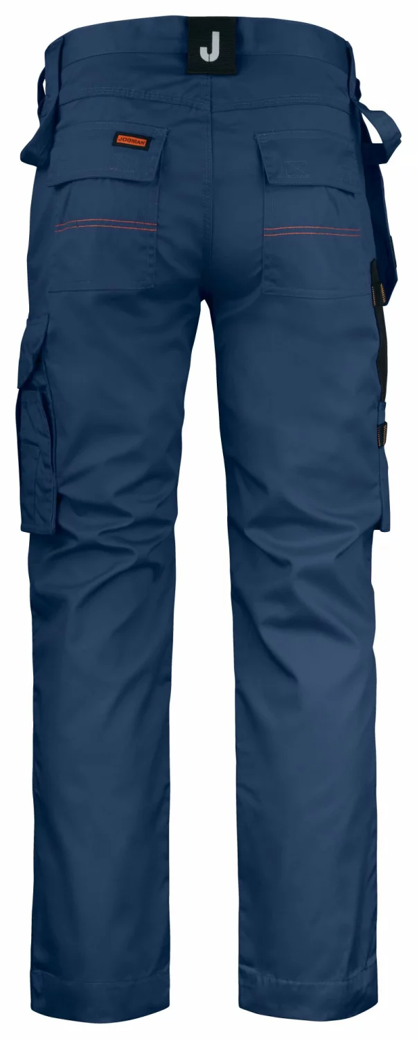 Jobman 2322 Werkbroek Holsterpockets - Maat 50 - Blauw / Zwart