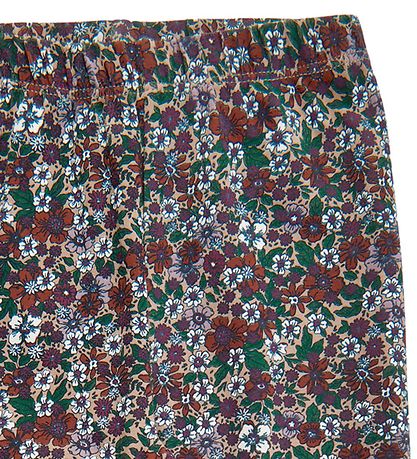 The New Geschwister- Leggings - Rehbock Multi Flower