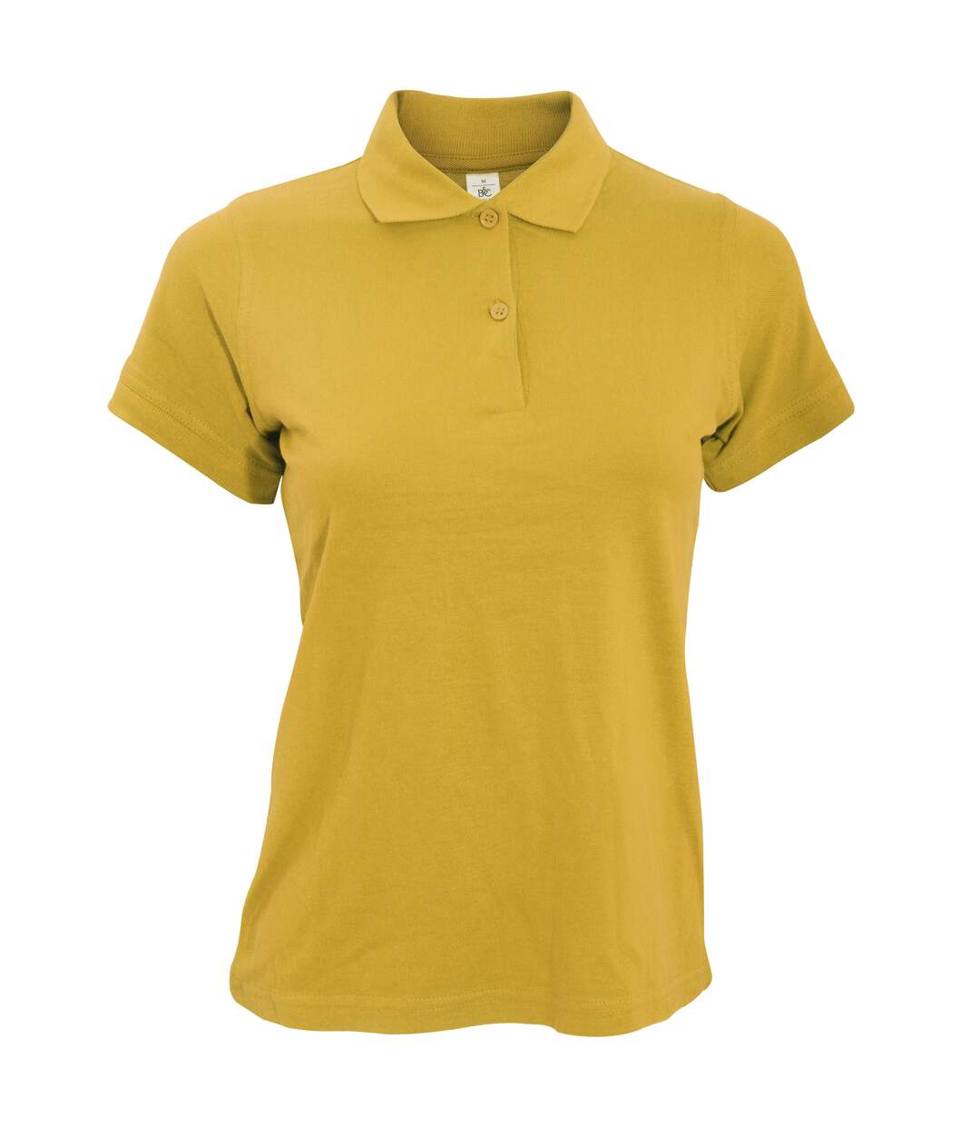 B&C - Polo à manches courtes SAFRAN PURE - Femme (Jaune) - UTBC104