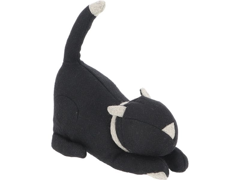 Esschert Design Türsicherung Katze Schwarz Türstopper