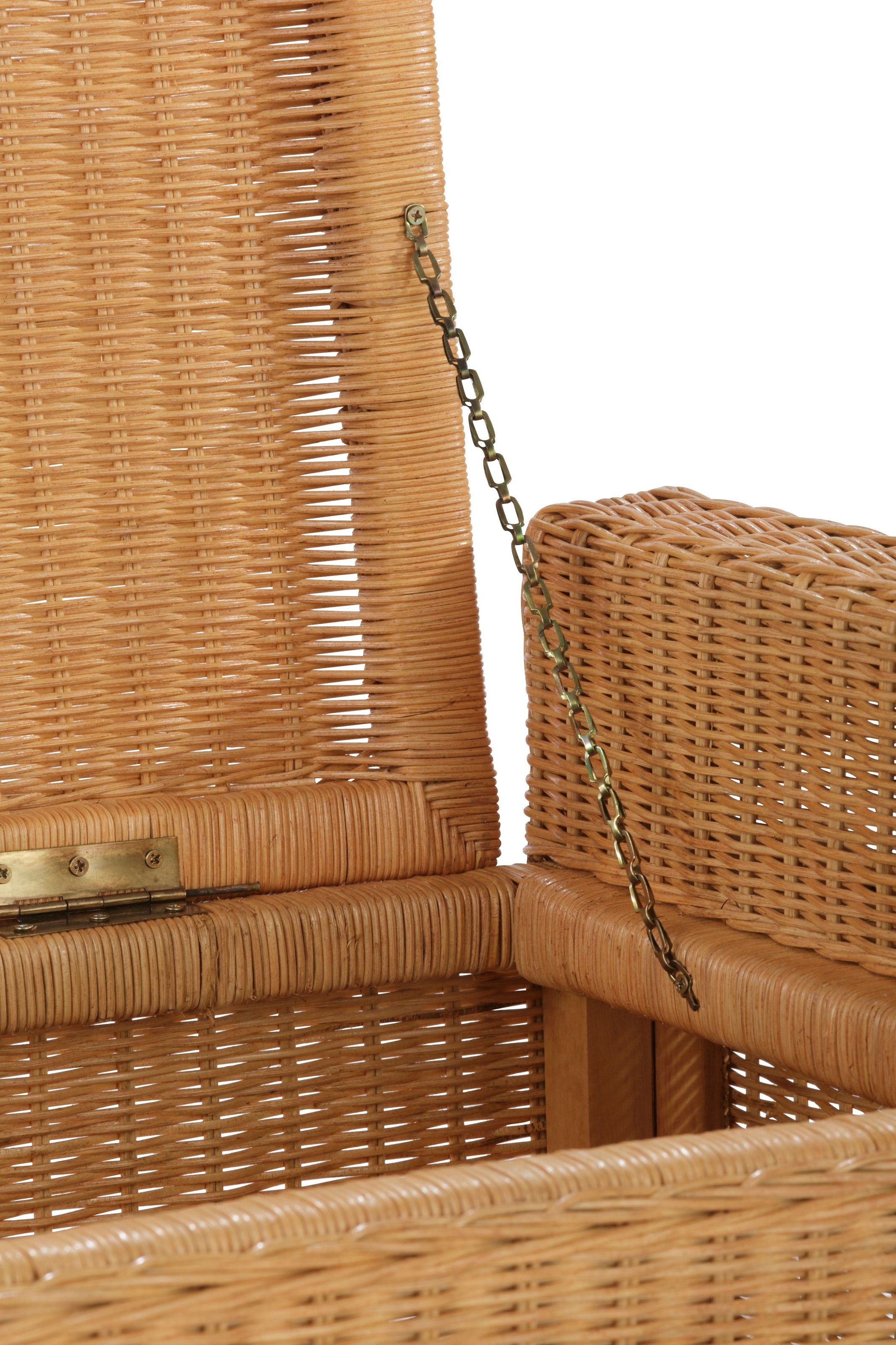 Home affaire Sitztruhe »Schönerempfang, TOPSELLER!« Rattan-Bank, OTTOs Choice,  Belastbar bis max. 80 Kg, mit Stauraum
