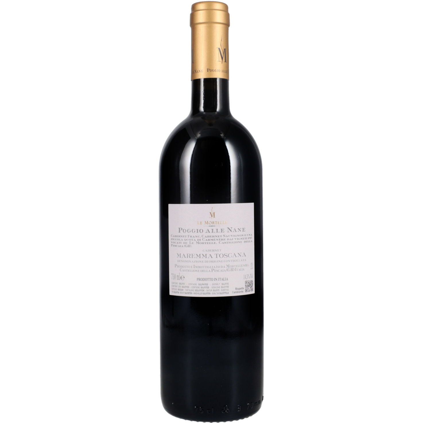 Maremma Toscana DOC Poggio alle Nane Fattoria Le Mortelle -75cl