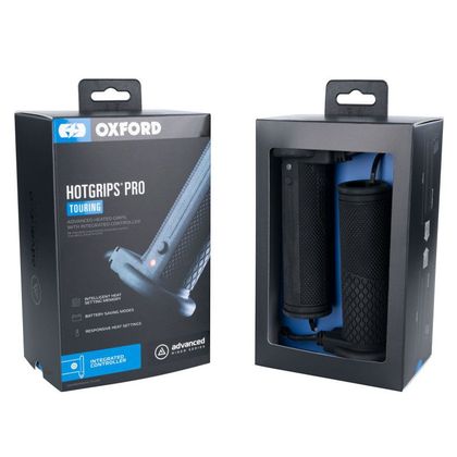 Poignées chauffantes Oxford Pro Touring (125mm) Universel - Noir