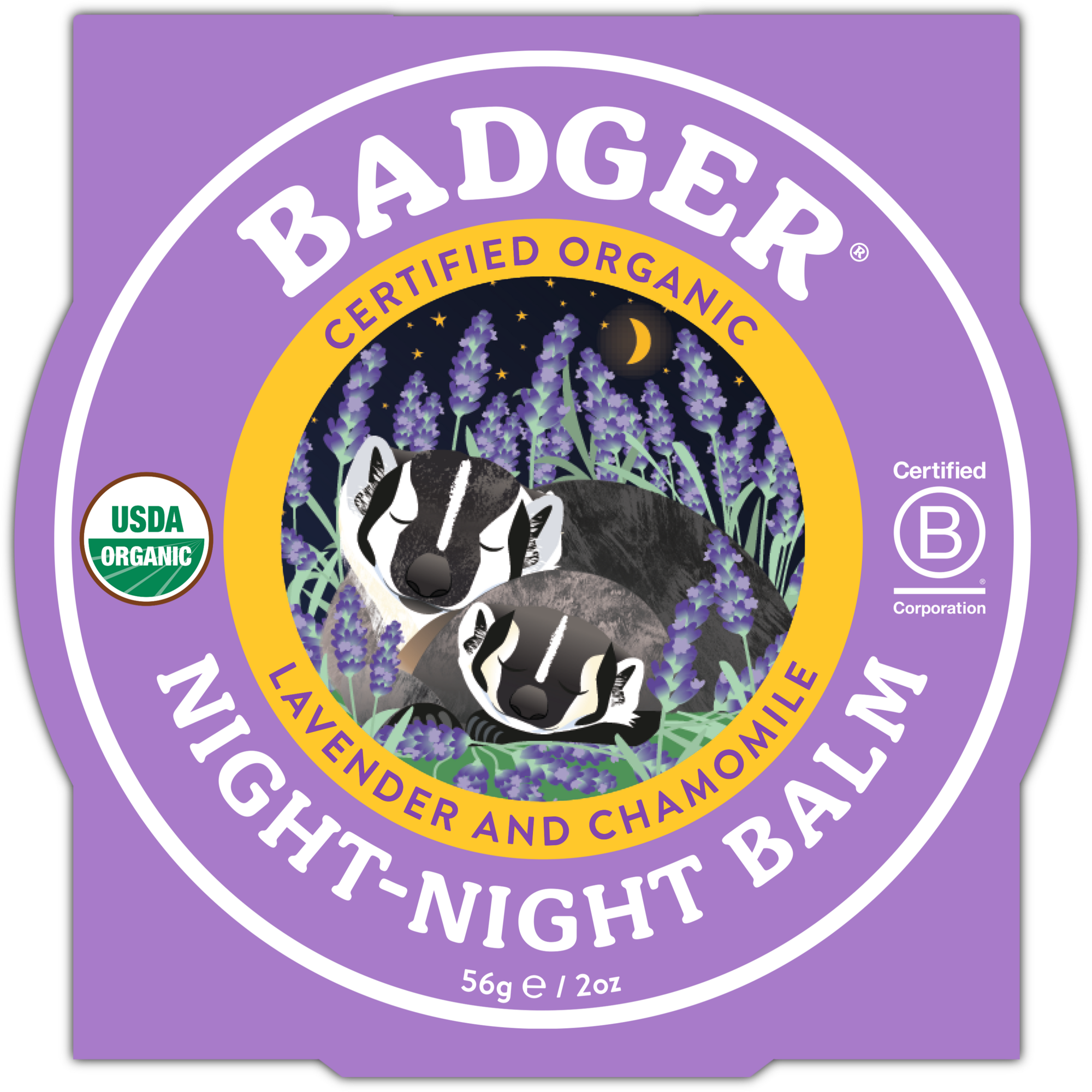 Badger Balm  Night Night Balm, 56 g