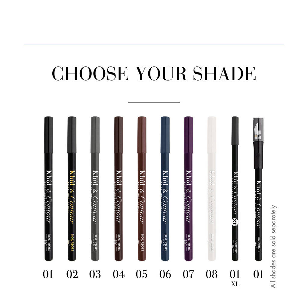 Redelijk potloodBourjois Kohl & Contour Oogpotlood - Black