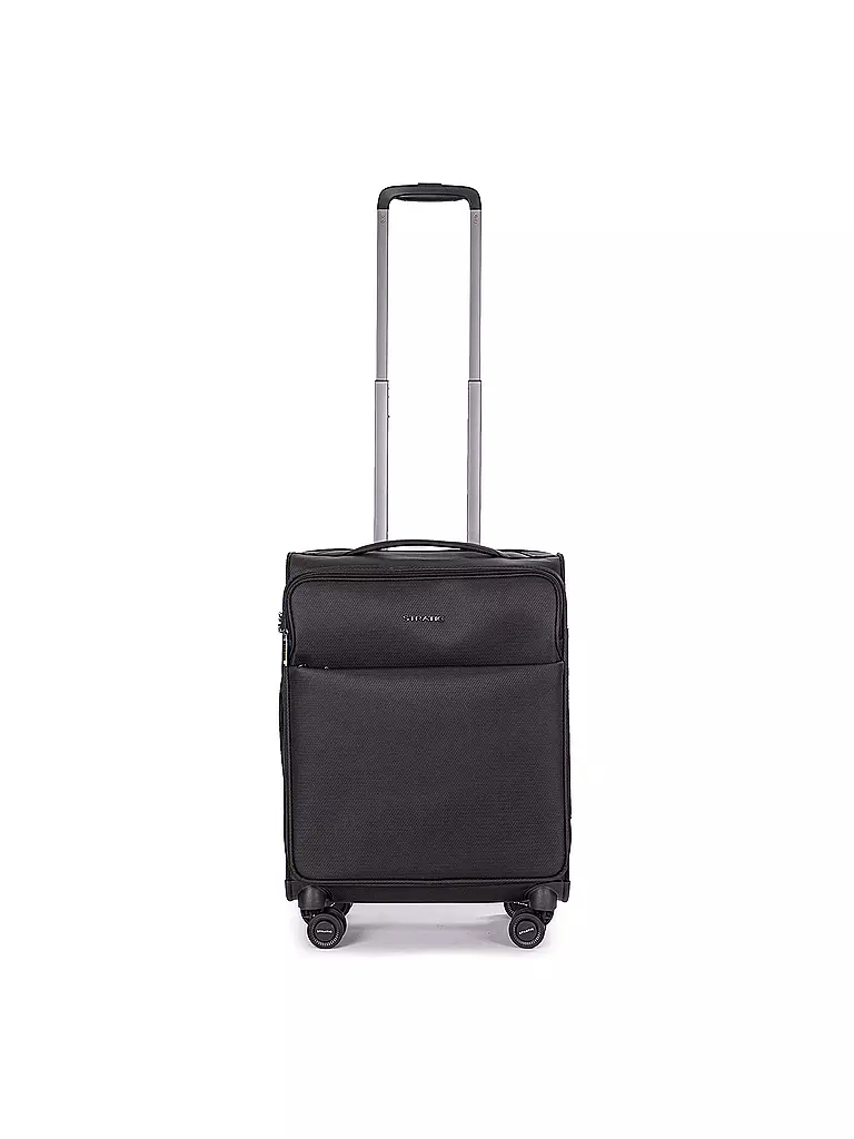 STRATIC Trolley weich LIGHT S 55cm black schwarz