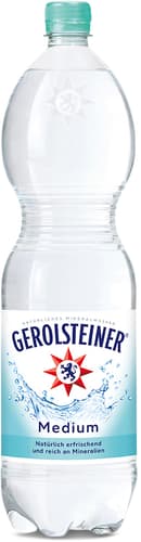 Gerolsteiner Mineralwasser Medium 6x1,5 l PET (EINWEG)
