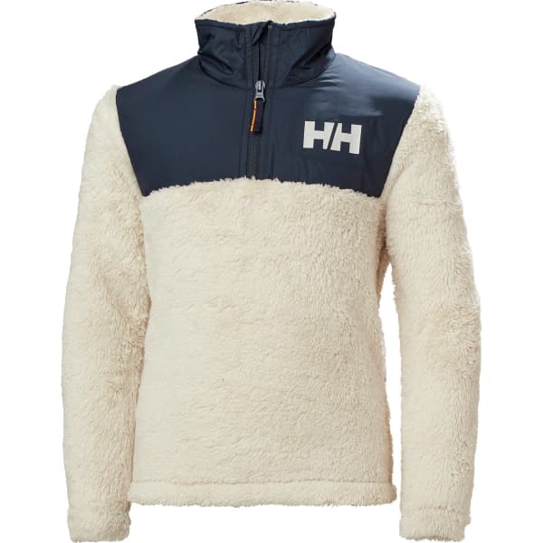 Sweat polaire HELLY HANSEN JR CHAMP 1/2 ZIP MIDLAYER CREAM