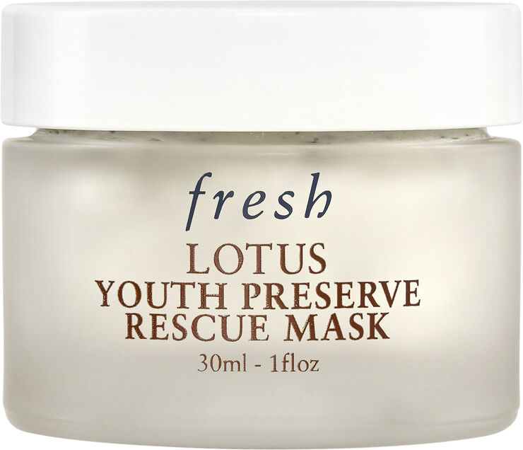 Sephora Collection Lotus Youth Preserve Rescue Mask - Eksfolierende anti-age-maske med L