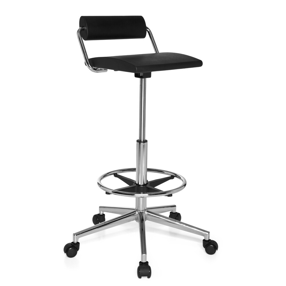 Drehhocker TOP WORK 28 Kunstleder ohne Armlehnen hjh OFFICE