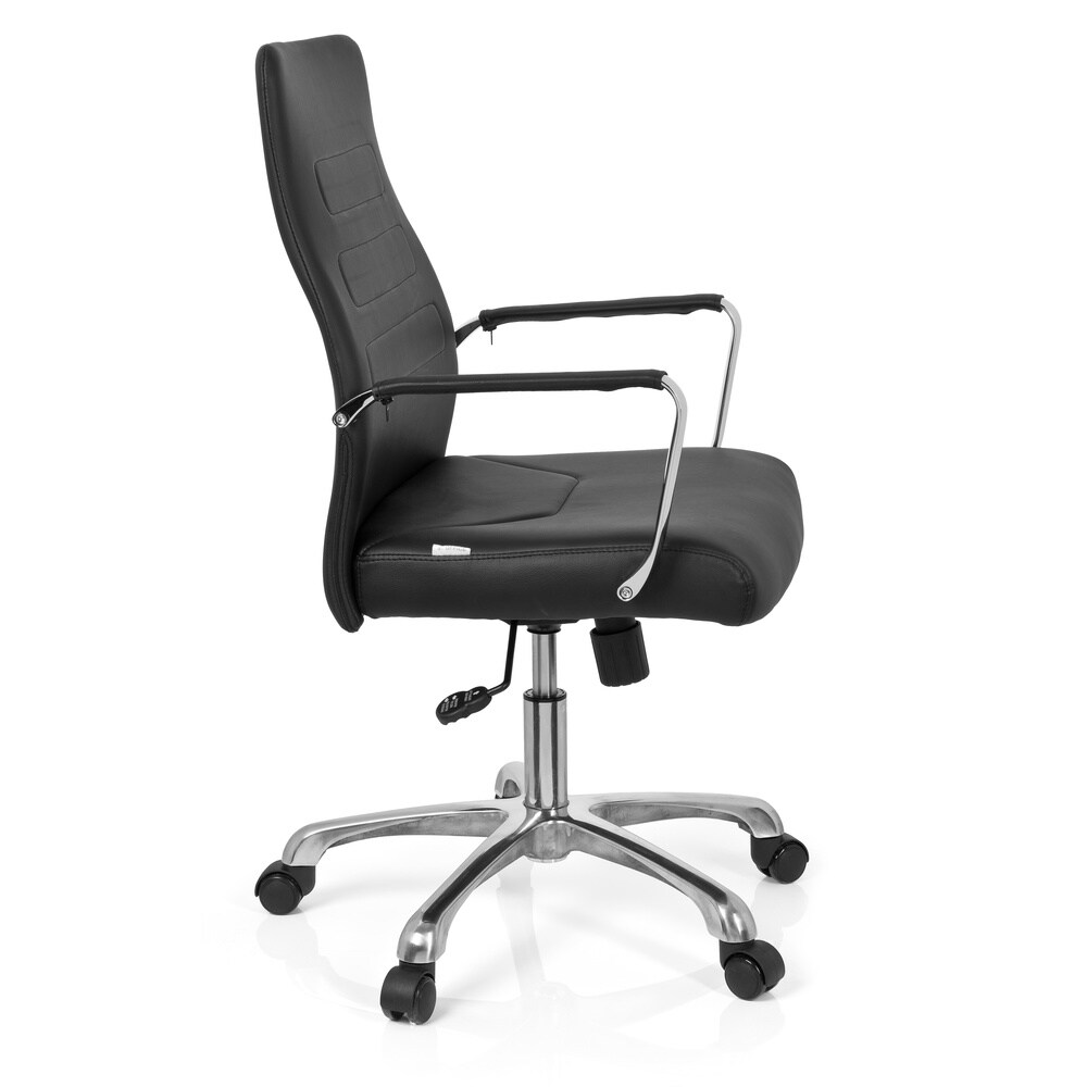 Profi Chefsessel TEWA Kunstleder mit Armlehnen hjh OFFICE