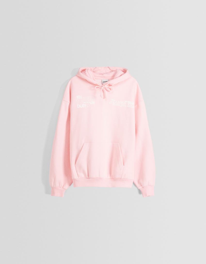 Moletom oversized estampado