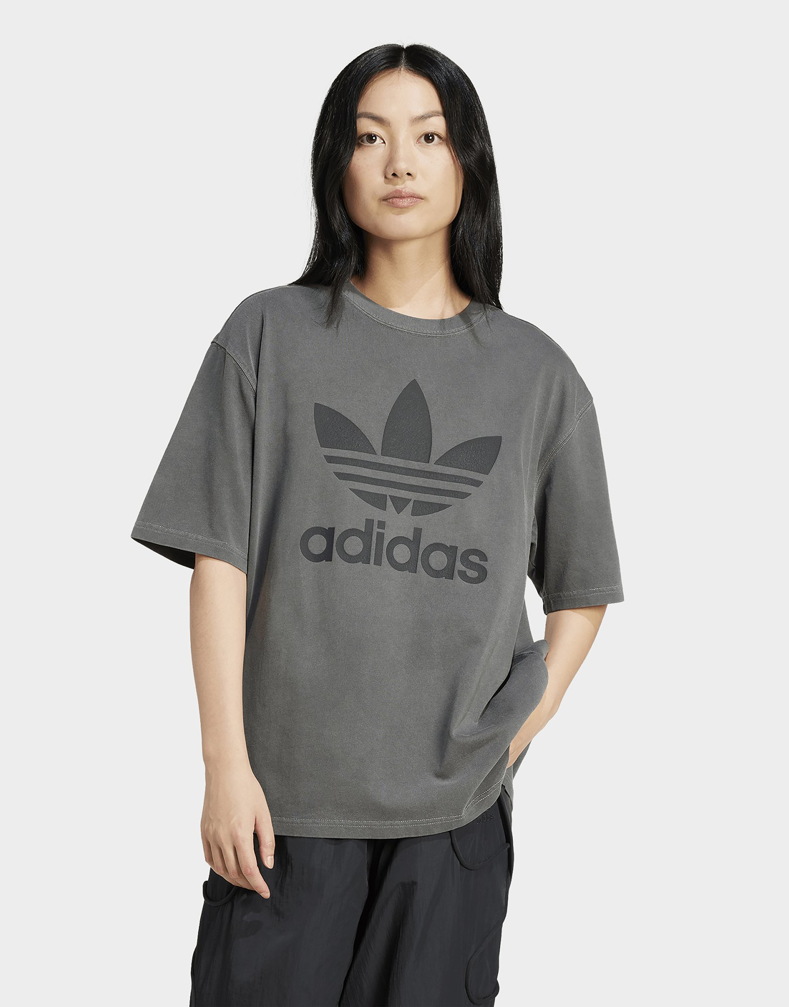 adidas T-shirt Trèfle délavé