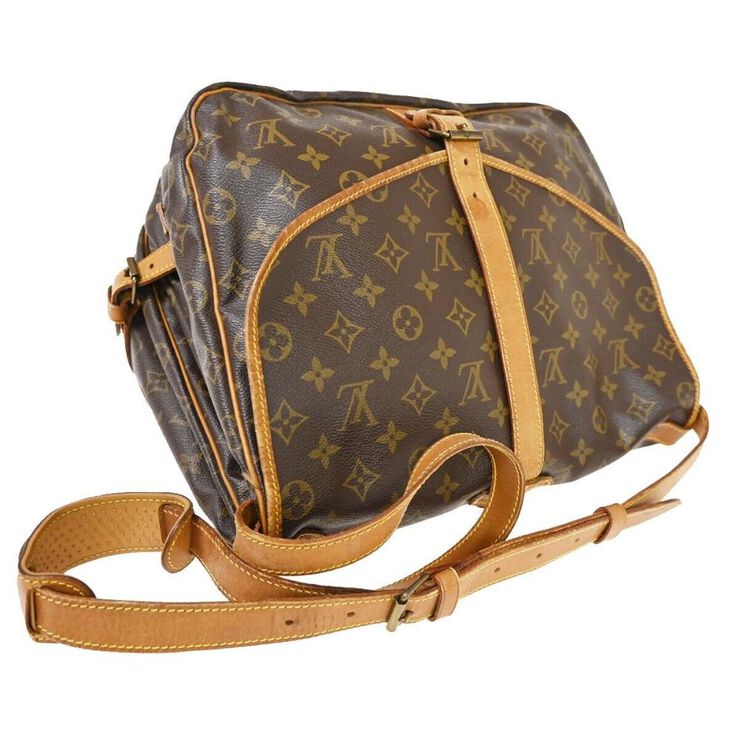 Louis Vuitton Vintage Louis Vuitton Saumur Brown