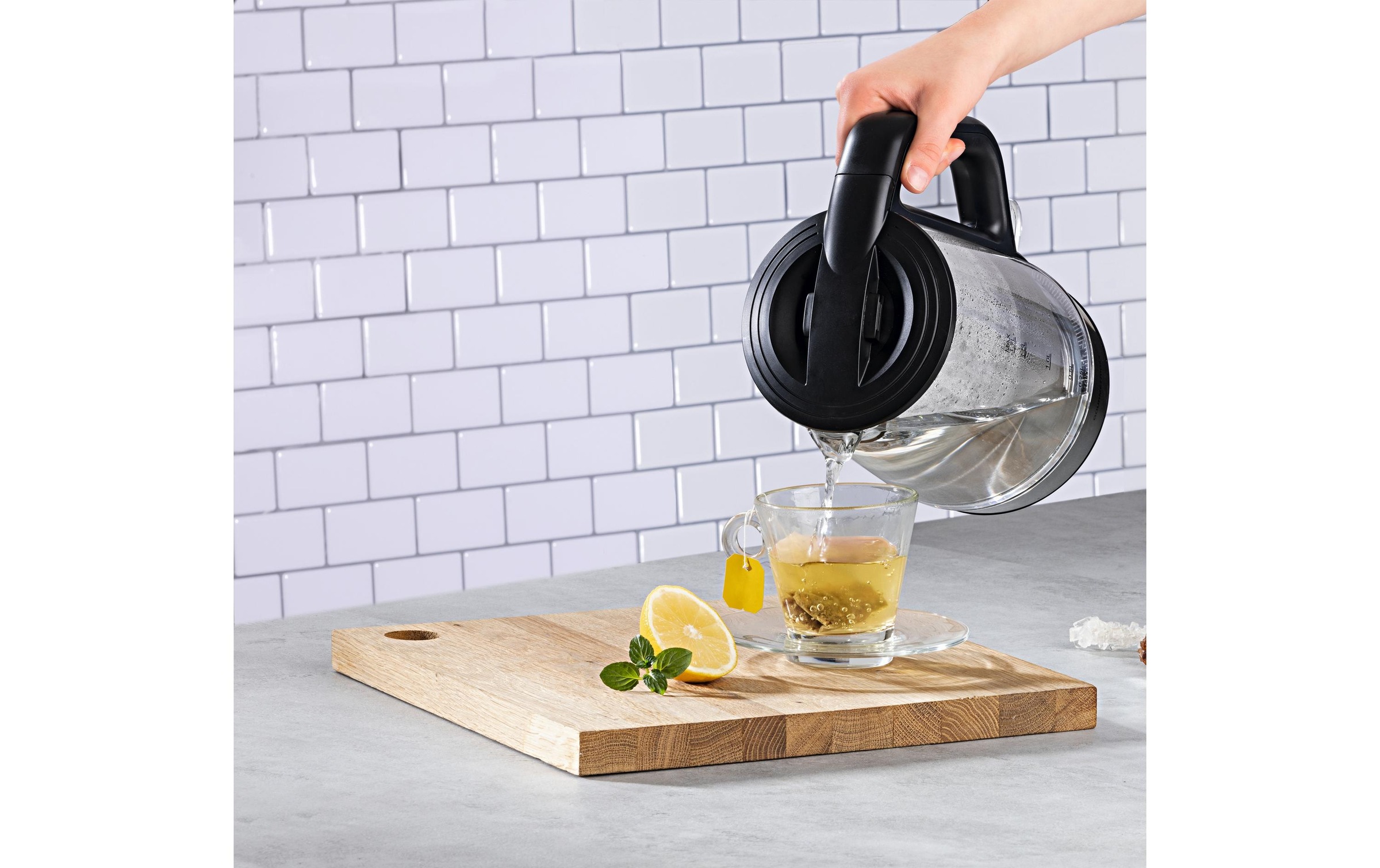 GOURMETmaxx Wasserkocher »Wasserkocher 1.7 l« 1,7 l 2200 W